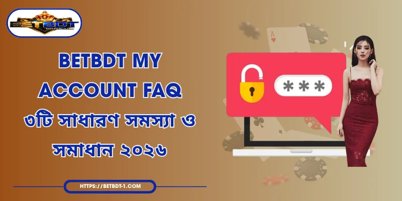 BETBDT my account FAQ – ৩টি সাধারণ সমস্যা ও সমাধান ২০২৬