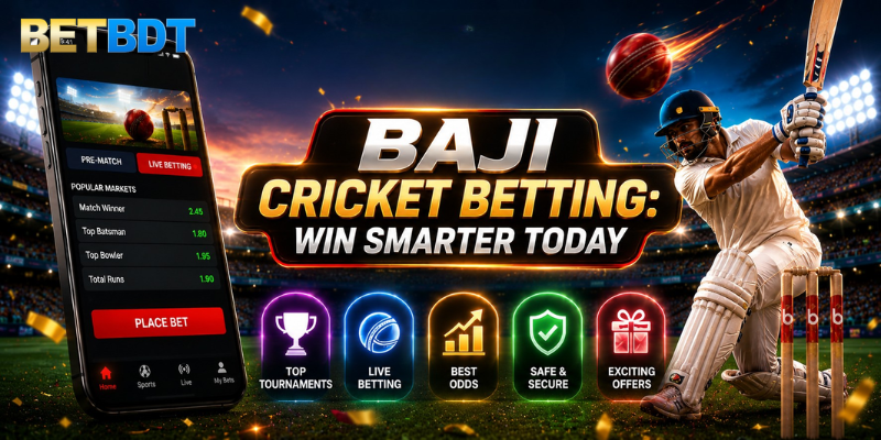 Baji Cricket Betting: Win Smarter Today