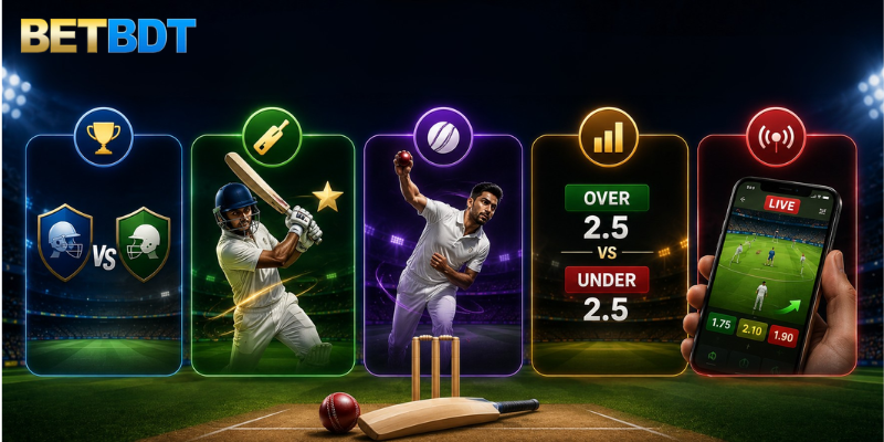 Popular Cricket Betting Markets